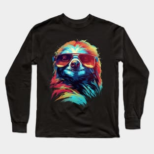 Disco Sloth Long Sleeve T-Shirt